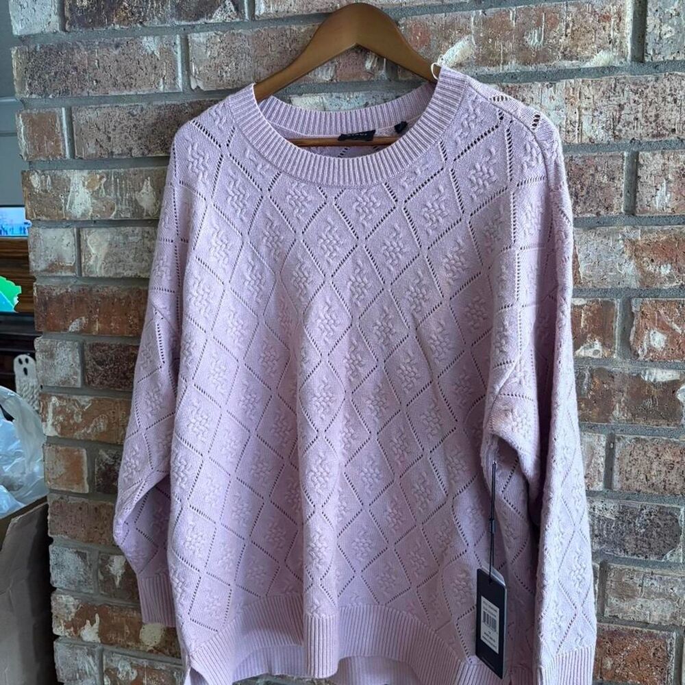 Unbranded Women's Pink and Purple Jumper